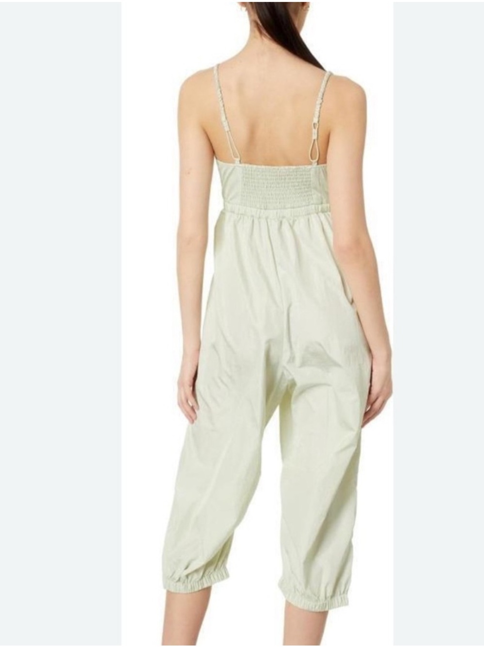 Immaculate FP Movement Free People Down To Earth Jumpsuit Summer Mist Small S/P - Picture 3 of 16